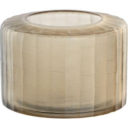 Vase En Verre Design Effet Texturé Style Moderne Déco Salon