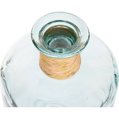 Vase Décoratif Transparent En Cristal Recyclé Style Urban