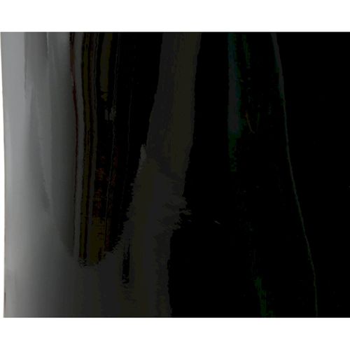 Vase Organique Noir En Cristal Recyclé Style Urban Chic