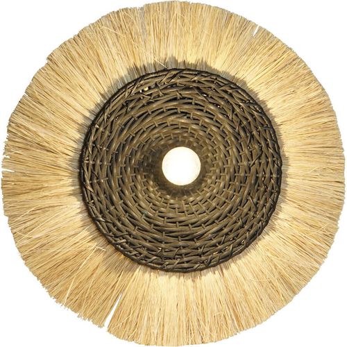 Applique Jute Et Fer Style Naturel Colonial Chic