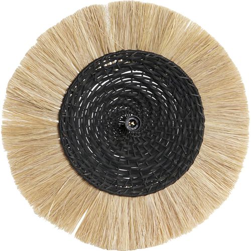 Applique Jute Et Fer Style Naturel Colonial Chic