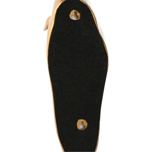 Applique Murale Tête De Cheval Dorée Style Colonial Chic