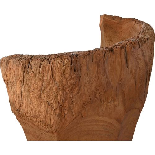 Applique Murale En Teck Fait Main Style Naturel Chaleureux