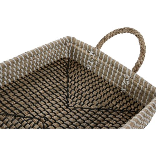 Plateau Décoratif En Jacinthe De Mer Naturel Style Urban Chic