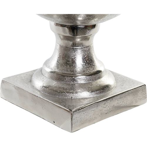 Vase Aluminium Argenté Style Moderne Pour Décoration Élégante