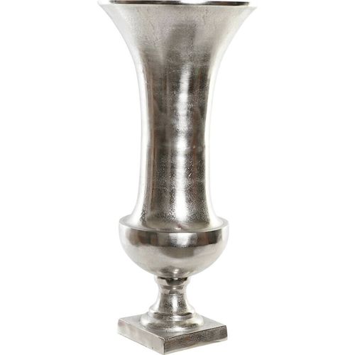 Vase Aluminium Argenté Style Moderne Pour Décoration Élégante