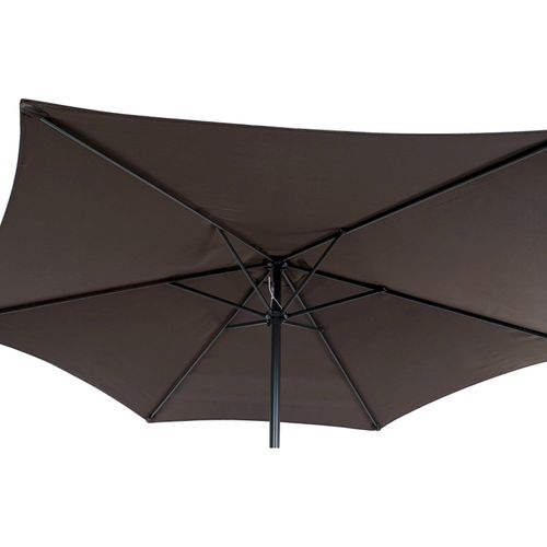 Parasol Pliant En Acier Et Polyester Pour Jardin Élégant