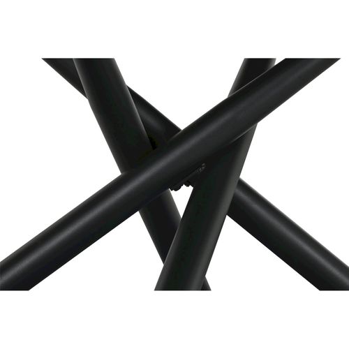 Table De Salle à Manger Moderne En Céramique Et Métal Gris