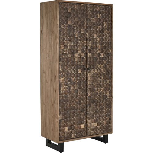 Armoire Élégante En Teck Recyclé Pour Un Intérieur Raffiné