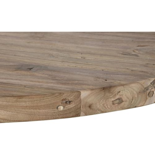 Table Ovale En Teck Recyclé Style Naturel Salle à Manger