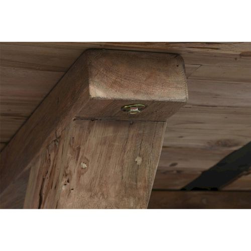 Table Ovale En Teck Recyclé Style Naturel Salle à Manger