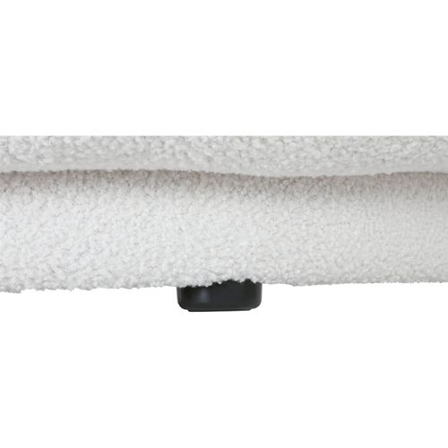 Canapé Moderne Blanc Nuage En Polyester Style Contemporain