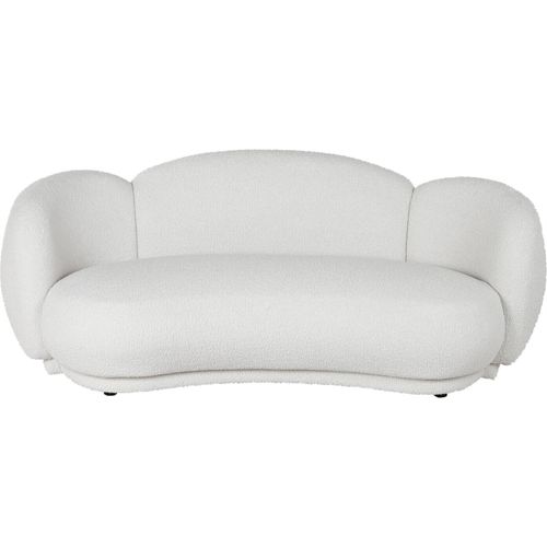 Canapé Moderne Blanc Nuage En Polyester Style Contemporain