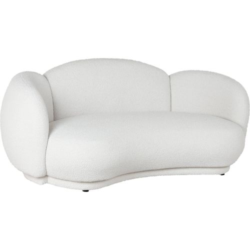 Canapé Moderne Blanc Nuage En Polyester Style Contemporain