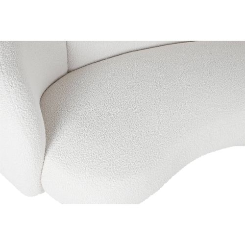 Canapé Moderne Blanc Nuage En Polyester Style Contemporain