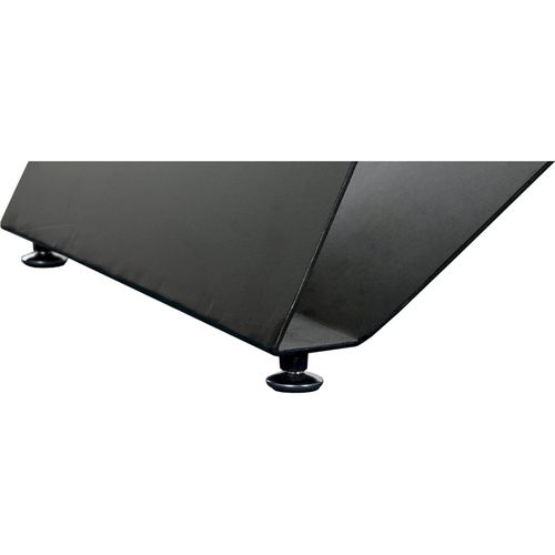 Table Extensible Design Moderne En Céramique Et Métal Noir