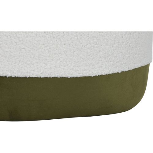 Fauteuil Moderne Blanc Avec Repose Pieds Élégant Bois Et Polyester