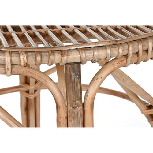 Table En Osier Naturel Élégante Et Pratique