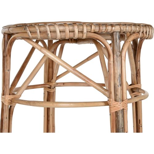 Table En Osier Naturel Élégante Et Pratique