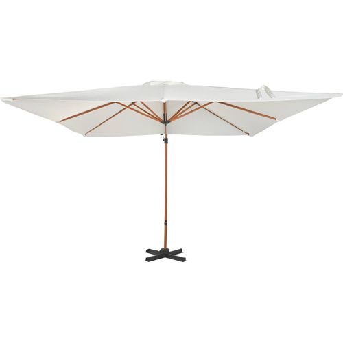 Parasol Rotatif En Acier Et Polyester Pour Terrasse Élégante