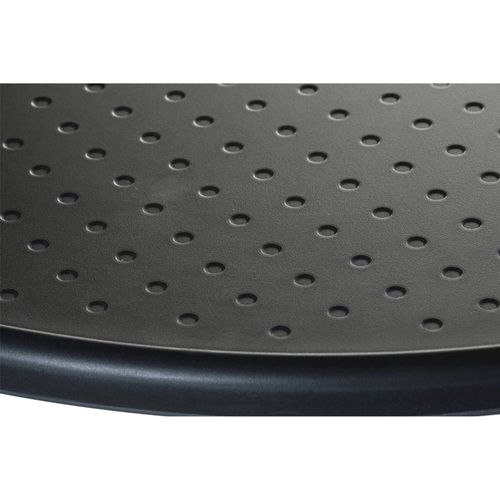 Table De Repas Métal Noir Recyclé Élégante Pour Terrasse Et Jardin