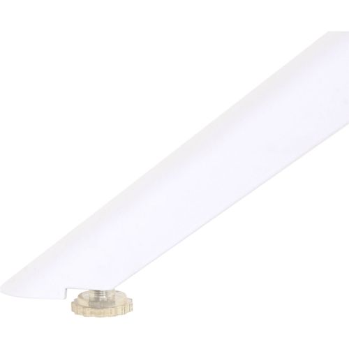 Table De Repas Blanche Design En Métal Recyclé Pour Terrasse Et Jardin