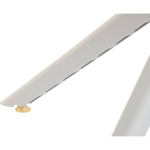 Table De Repas Grise Design En Métal Recyclé Pour Terrasse Et Jardin