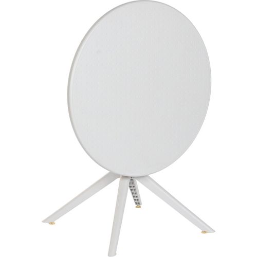 Table Repas Grise Métal Recyclé Style Moderne Terrasse Jardin