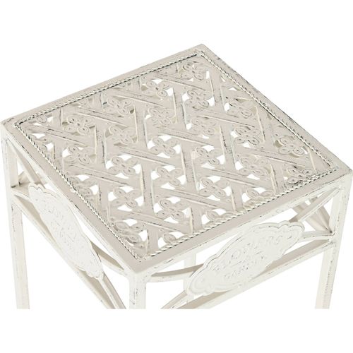 Table D'appoint Élégante En Métal Pour Extérieur