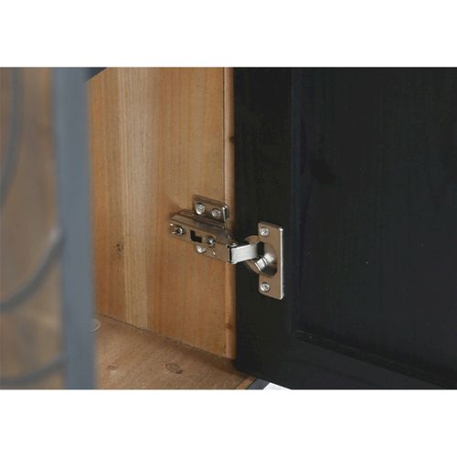 Buffet Design Bois Sculpté Inspiration Tronc Naturel Style Balinais