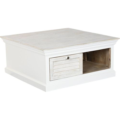 Table Basse Romantique En Bois De Manguier Esprit Méditerranéen