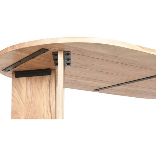 Table De Salle à Manger En Acacia Style Scandinave Épuré