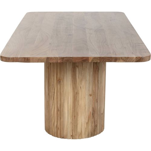 Table De Salle à Manger Scandinave En Acacia Style Naturel