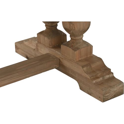 Table En Bois Recyclé Esprit Shabby Chic Pour Salle à Manger