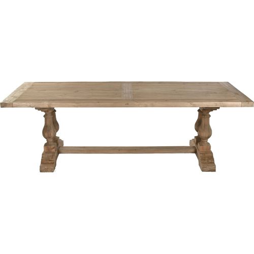 Table En Bois Recyclé Esprit Shabby Chic Pour Salle à Manger