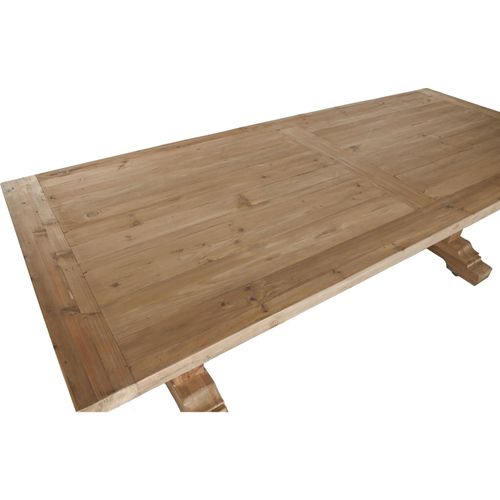 Table En Bois Recyclé Esprit Shabby Chic Pour Salle à Manger