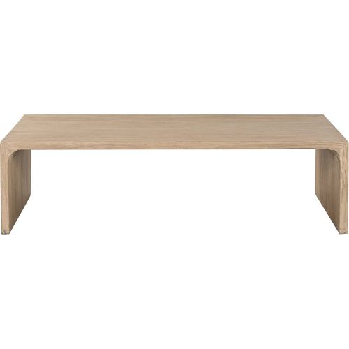 Table Basse Minimaliste En Bois Massif Olmo Style Épuré
