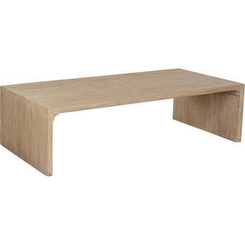 Table Basse Minimaliste En Bois Massif Olmo Style Épuré