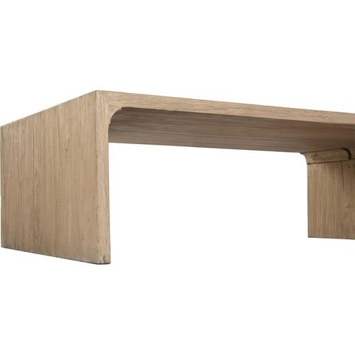 Table Basse Minimaliste En Bois Massif Olmo Style Épuré