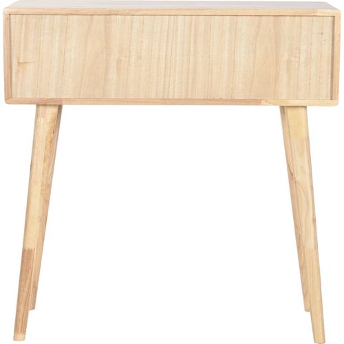 Console D Entrée En Bois De Hevea Style Scandinave Naturel