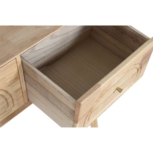 Console D Entrée En Bois De Hevea Style Scandinave Naturel