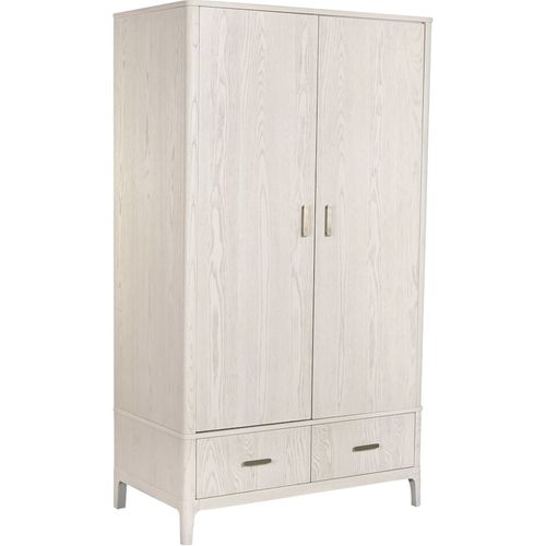 Armoire En Métal Et Mdf Gris Clair Style Traditionnel Élégant