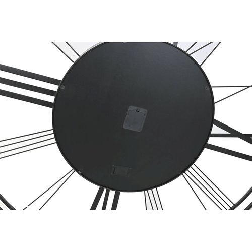 Horloge Murale Métal Doré Style Loft Mécanisme Apparent