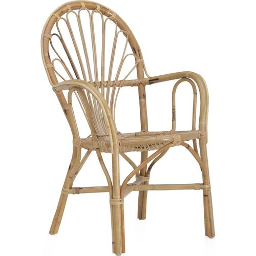 X2 Fauteuils Rotin Naturel Style Manau Et Junco Ambiance Bohème