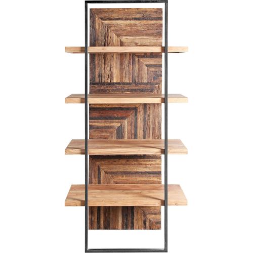 Étagère Design Bois Recyclé Et Métal Style Industriel Naturel