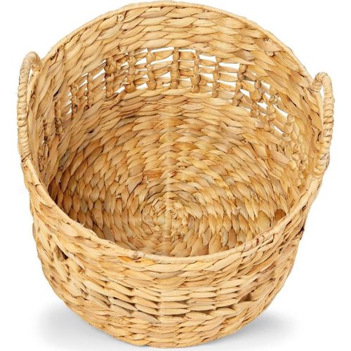 Panier En Jacinthe D Eau Naturel Tressé à La Main Déco Maison