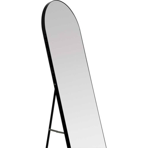 Miroir Sur Pied En Aluminium Noir Design Moderne Pour Chambre