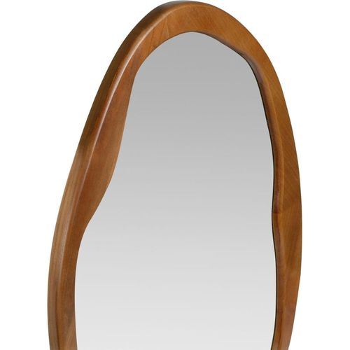 Miroir Mural Bois Vintage Forme Irrégulière Esprit Naturel