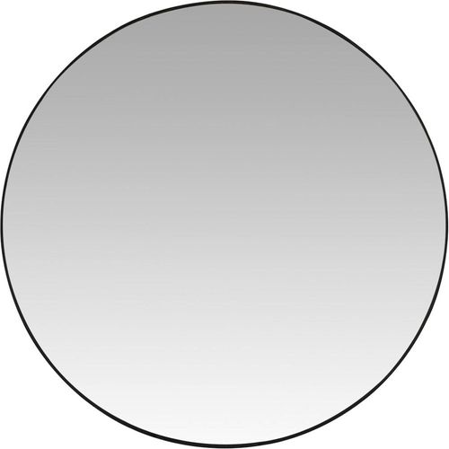 Miroir Mural Rond Noir En Métal Design Contemporain