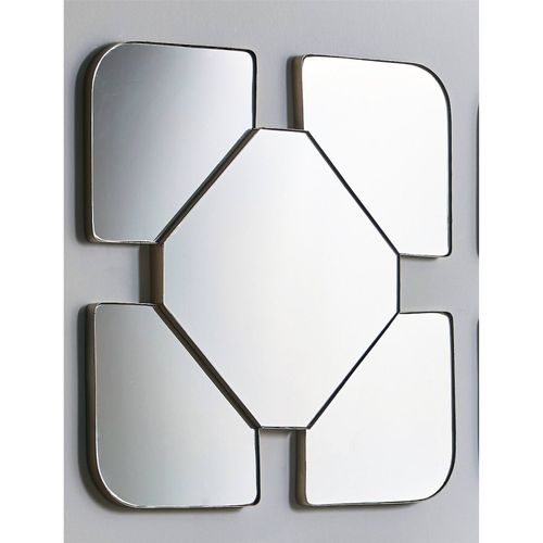 Miroir Design Doré Forme Originale Pour Décoration Murale